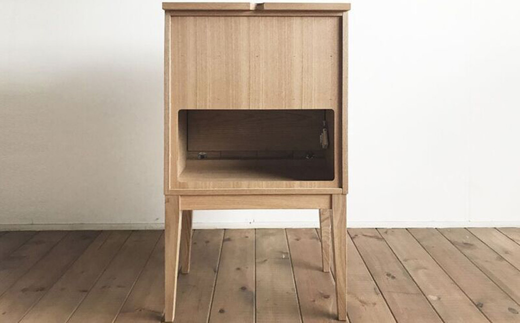 「栗の木」 テレフォン 【 電話台 FAX台 ルーター収納 】