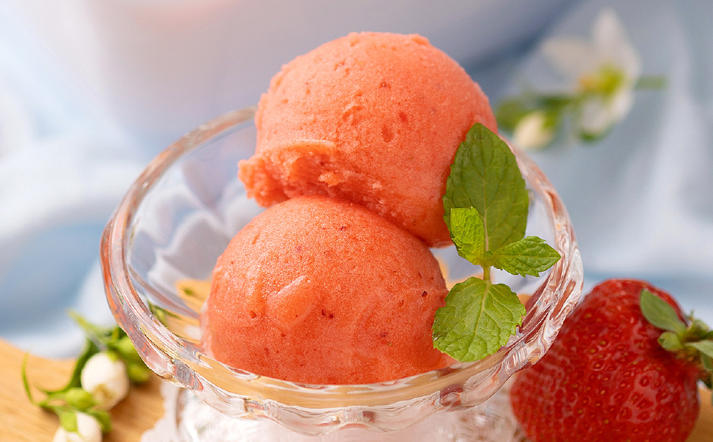 福岡県産 濃厚あまおう ジェラート 1000ml