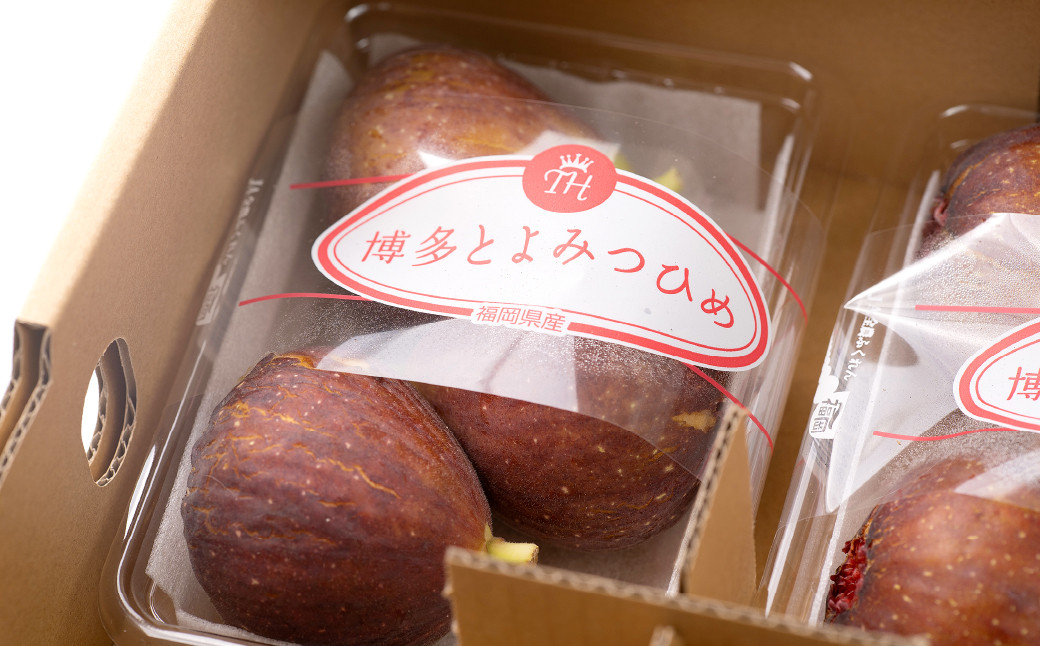 福岡県産 無花果 とよみつひめ 300g×4パック 合計1.2kg