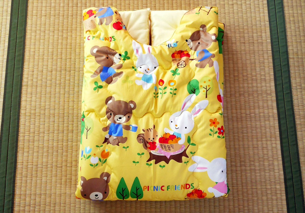 ピクニック ベビーコットン 肌掛ふとん (85×120cm) 約0.3kg ベビー肌掛ふとん ベビー用品 寝具 赤ちゃん用