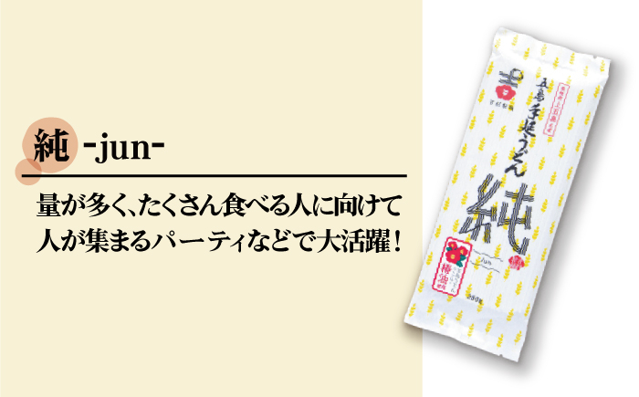 五島手延べうどん セット 3種 計12袋(清・粋・純)/ 五島うどん 乾麺 ギフト