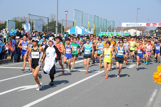 久喜マラソン大会ハーフの部イメージ