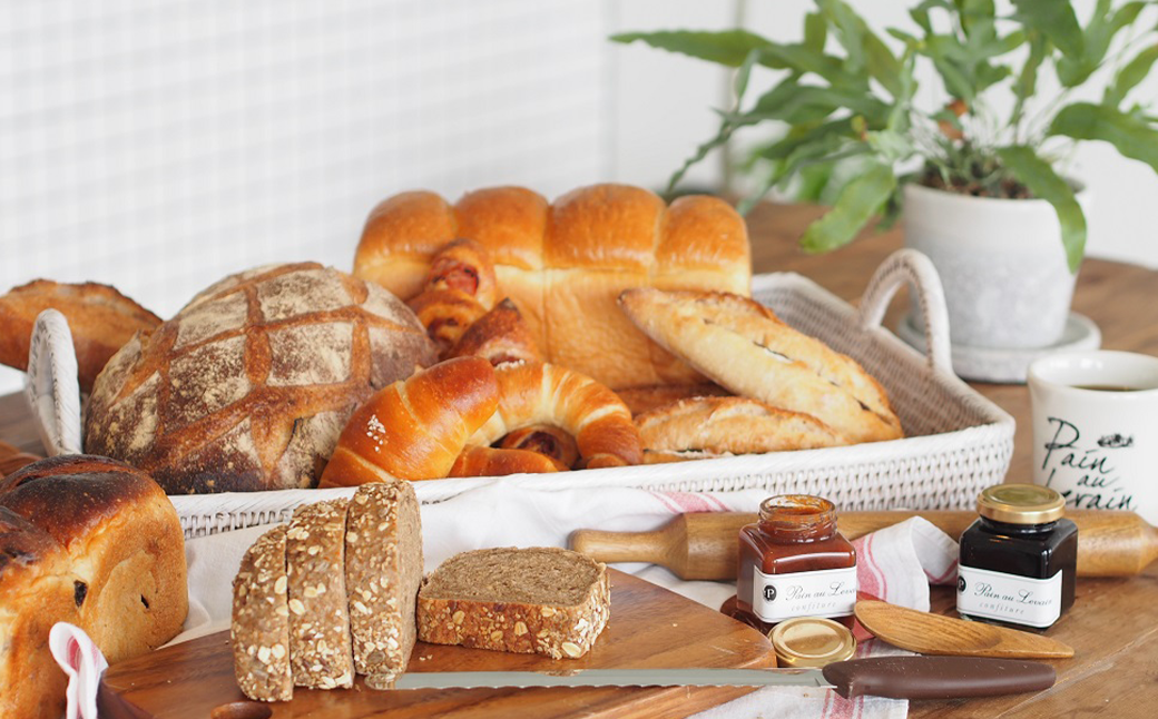 【熊本県産小麦＆自然酵母】バラエティーパンの詰め合わせ