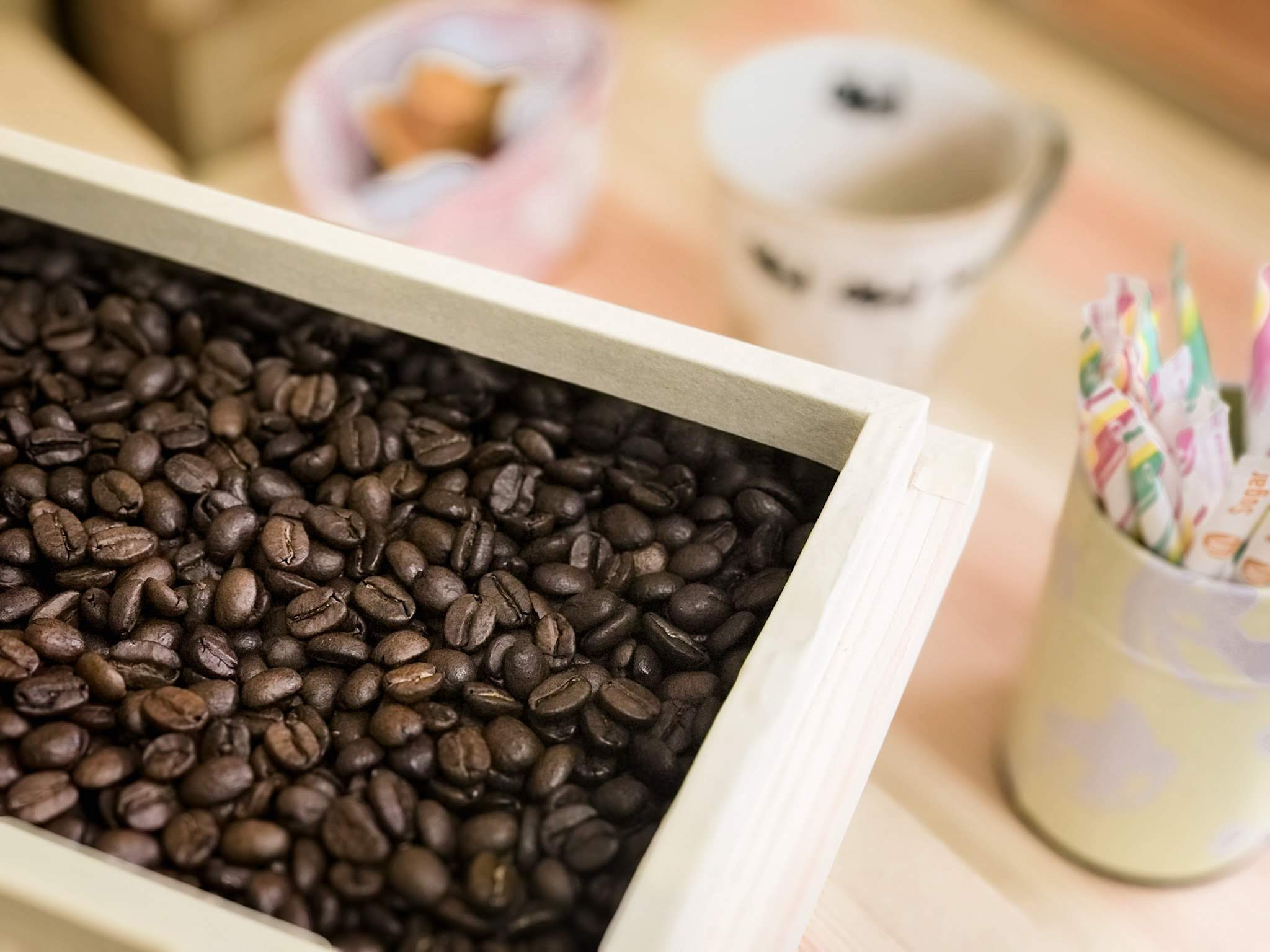 使用例（コーヒー豆）