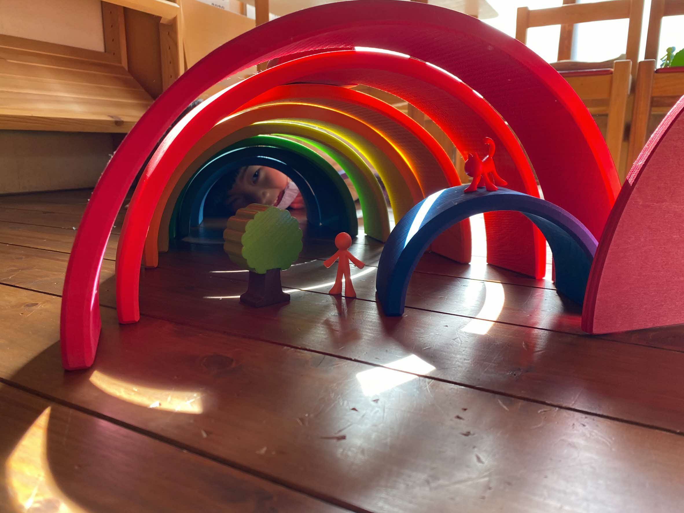 思い思いの遊び方をしています。