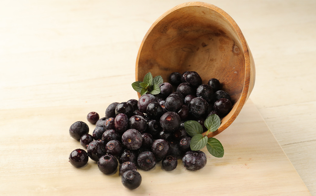 九重町産 冷凍 ブルーベリー 約1kg (1kg ×1袋) 