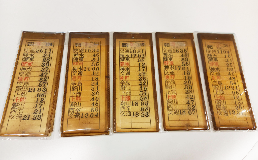 【限定5個】運行スタフ 計2枚