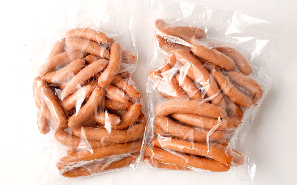 荒挽 チキンウインナー 2kg(1kg×2) ウインナー