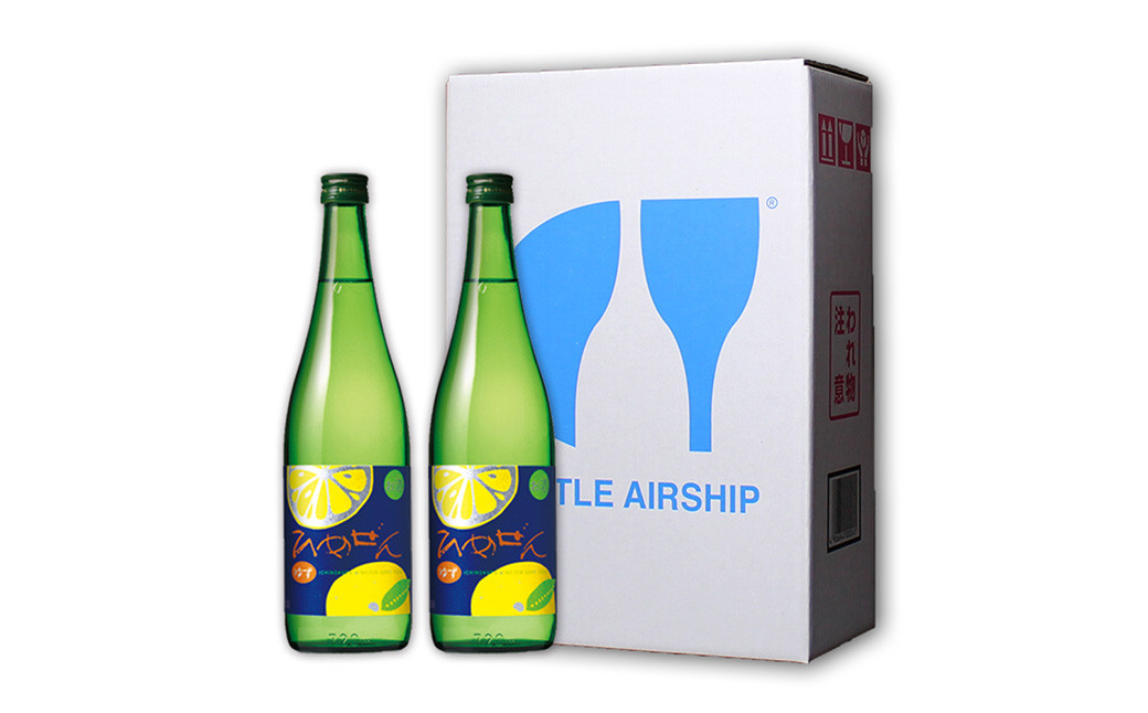 【先行予約】2023年11月中旬〜発送 和りきゅーる ひめぜん柚子 720ml×2本 丸森町産柚子使用【10005】
