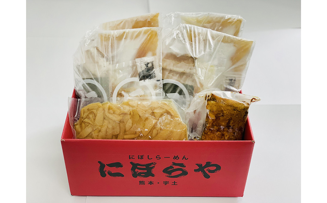 煮干しラーメン4人前+チャーシュー350g1本+メンマ300g