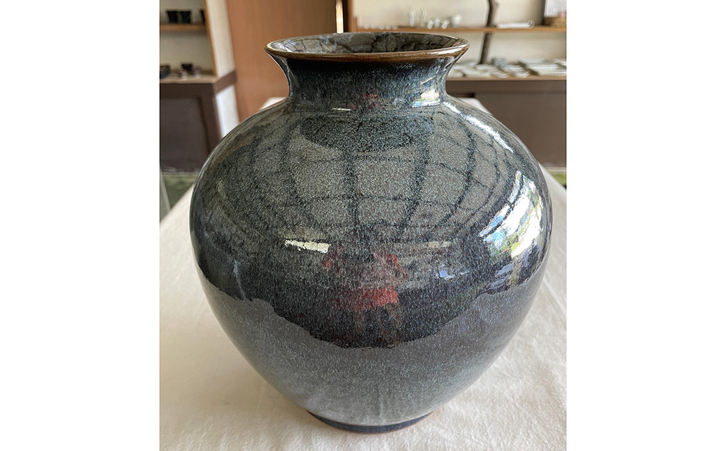 天草陶磁器 花瓶 ②