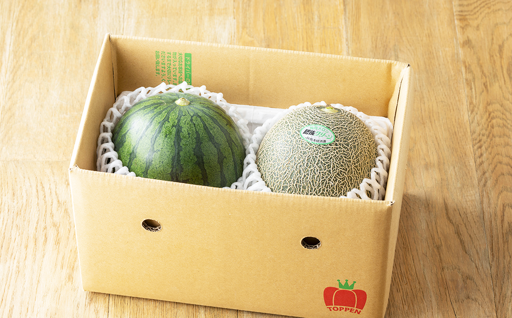 熊本県産 小玉すいか＆肥後グリーンメロン