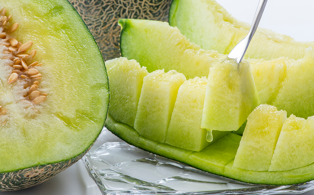 熊本県産 肥後グリーンメロン 2玉