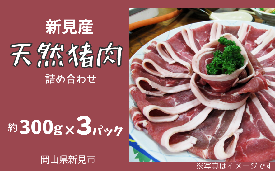 新見市の自然を駆け回った猪。捕獲後、適切にイノシシ肉に処理し、お届けします。