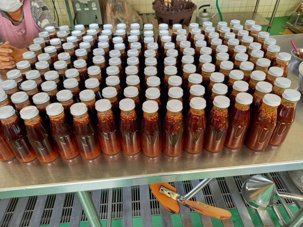 ズラリと並ぶ焼肉のたれは圧巻！