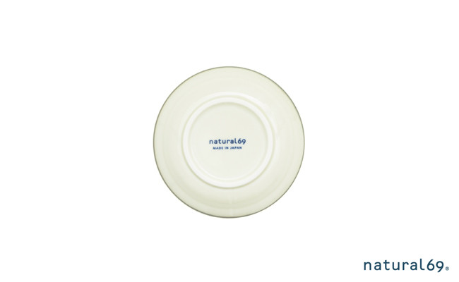 QA72 【波佐見焼】natural69 焦がし呉須3寸皿 4枚セット(丸紋/格子/十草/木の葉)-4