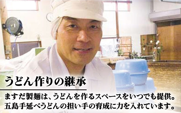 五島 手延半生うどんセット 名物 新上五島町 定期便 【ますだ製麺】
