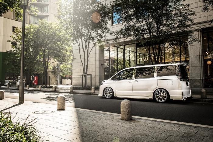 【トヨタ 80系 ヴォクシー】 ピラーパネル 6ピース （AES製） 【カーボン柄 ブラック仕様】 3173-9140