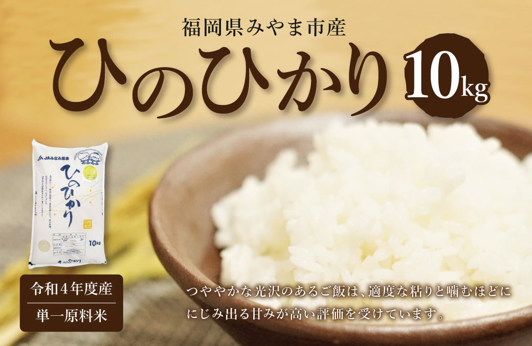 A49 【令和4年産】ひのひかり（10キロ）