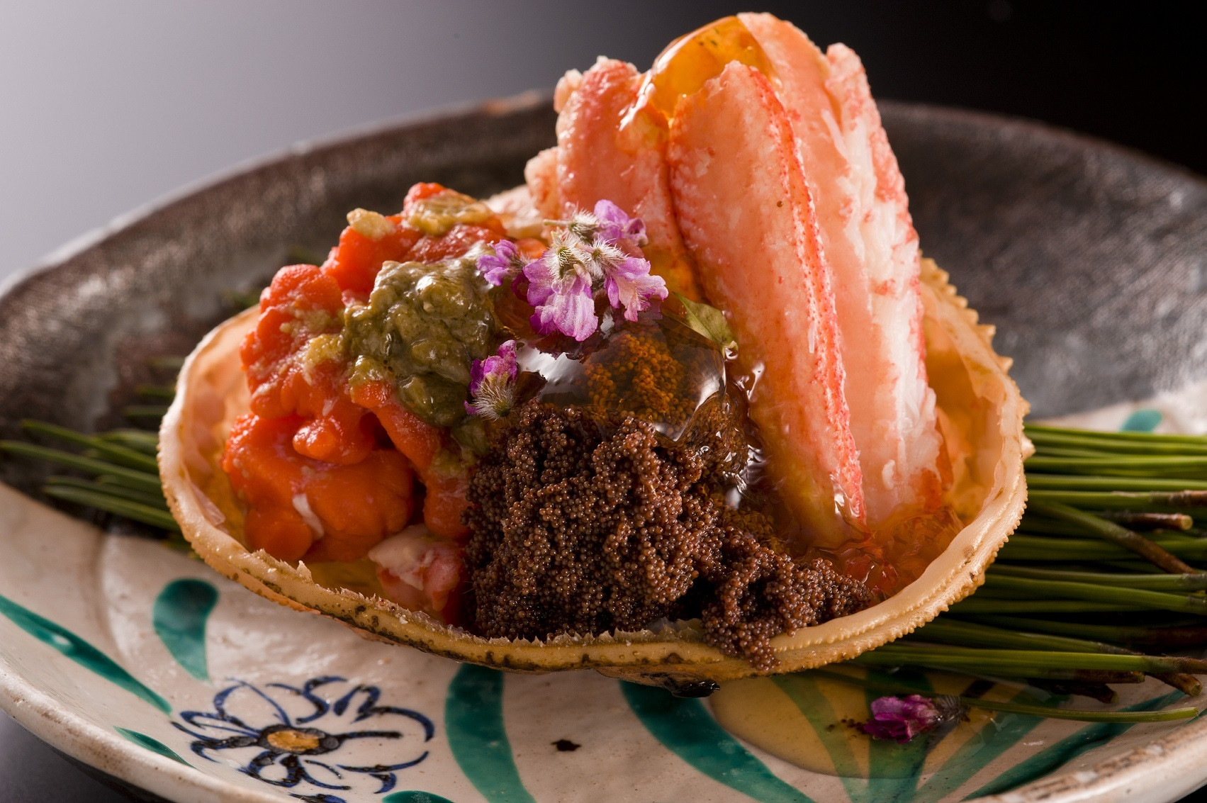 せいこがに甲羅盛