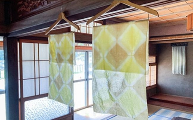 野菜果物染め体験フロー｜④仕上げ