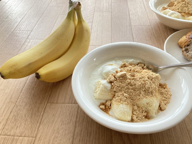 ヨーグルトにかけても♪