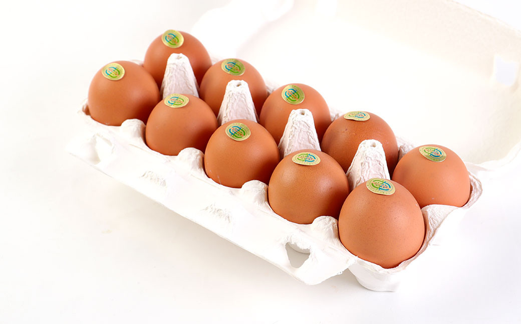 なかにし養鶏場の「平飼い有精卵」 30個 ※破損保証5個含む