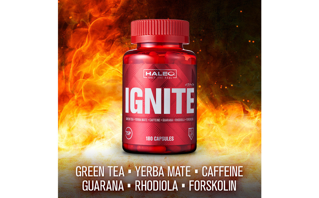 HALEO イグナイト(IGNITE) 180カプセル×2本セット 1回分の摂取量 2カプセル 180回分 化粧箱入り