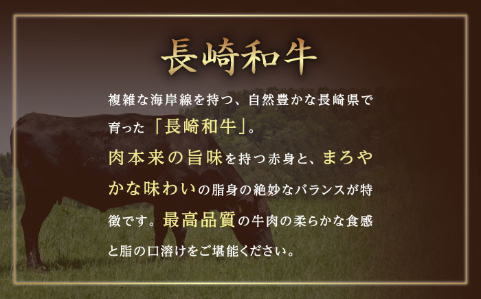 NA50 【総計5.1kg 長崎和牛を食べつくし!!】長崎和牛3回お届け便【肉のあいかわ】-8