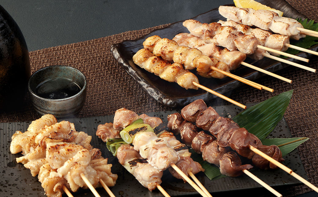 本場博多の九州産焼鳥セット 計60本