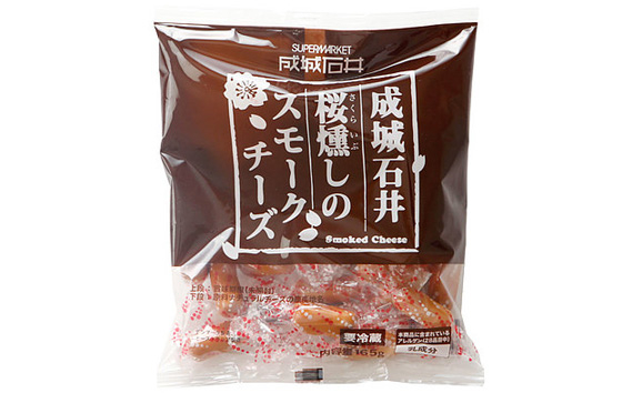 チーズ 桜燻しのスモークチーズ 成城石井 165g×6袋 990g | チーズ ちーず スモークチーズ すもーくちーず チーズ