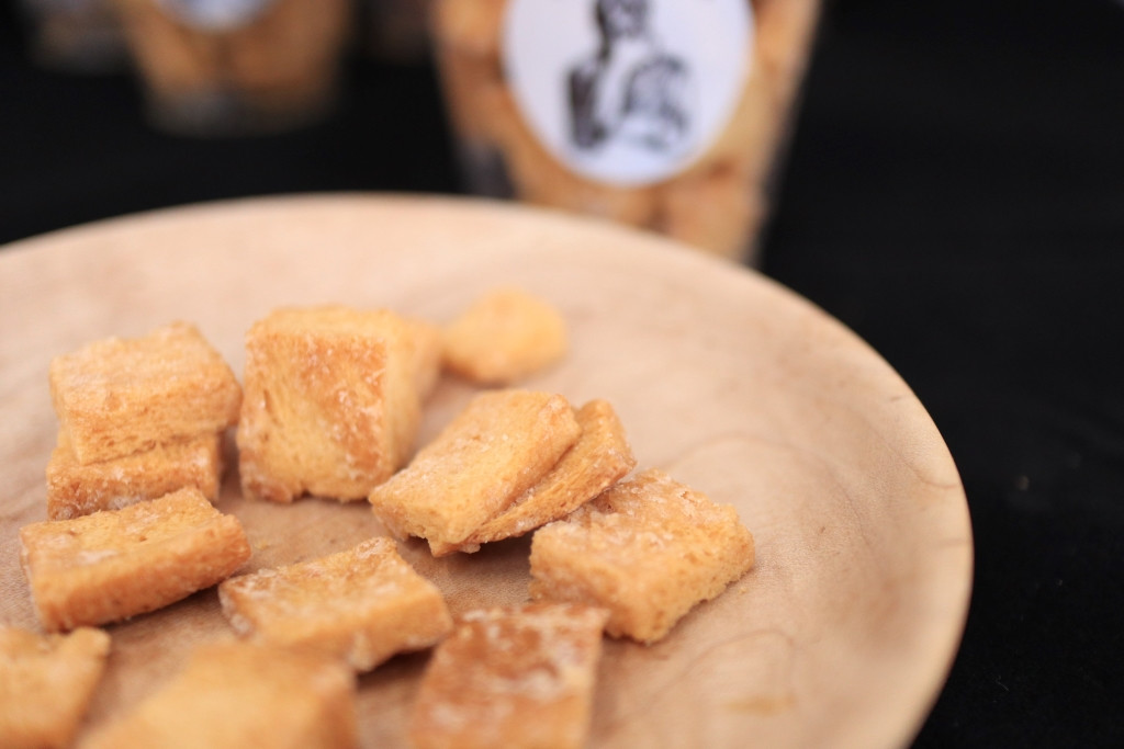 高級食パンの甘みが口の中に広がります