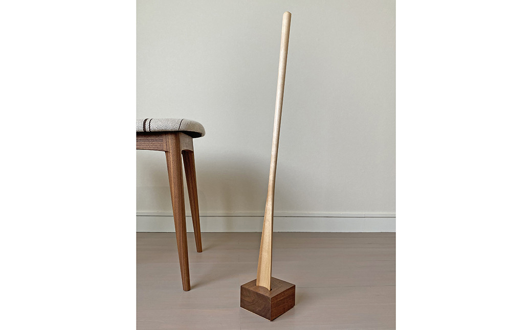 靴べら & スタンド 【靴べら樹種:バーチ/スタンド樹種:ウォールナット】