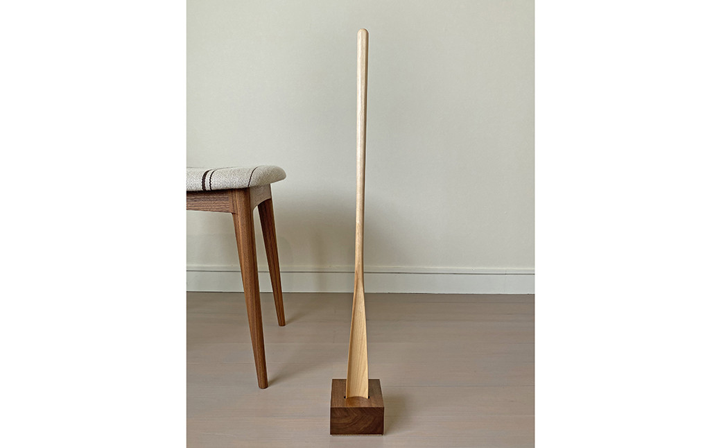 靴べら & スタンド 【靴べら樹種:バーチ/スタンド樹種:ウォールナット】