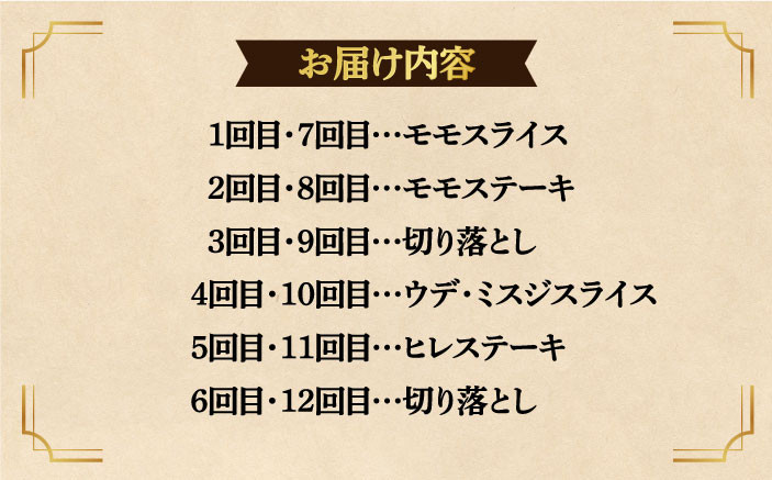 長崎和牛 赤身定期便