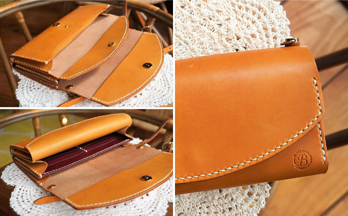 100％天然なめしオイルヌメレザー/革