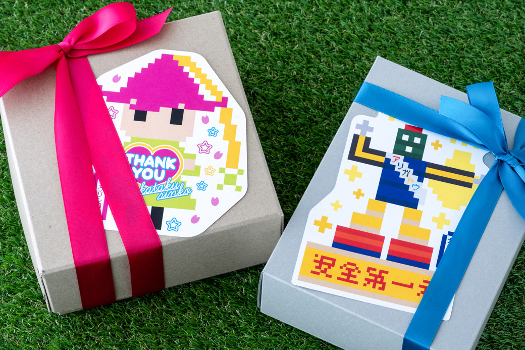 プレゼントラッピングと併せて、ギフトカードにも。
