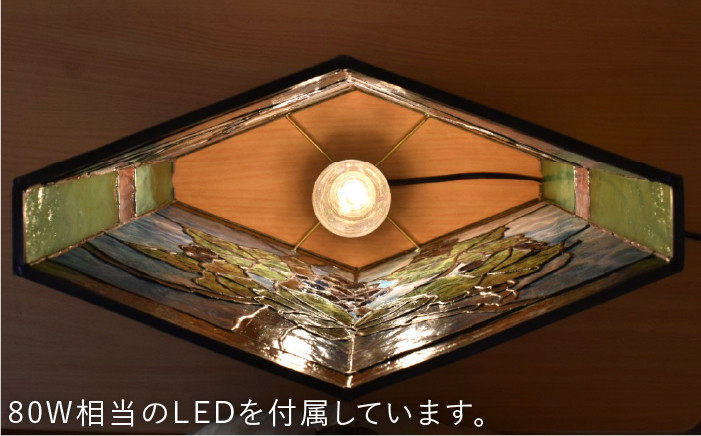 余り見ない形のランプです