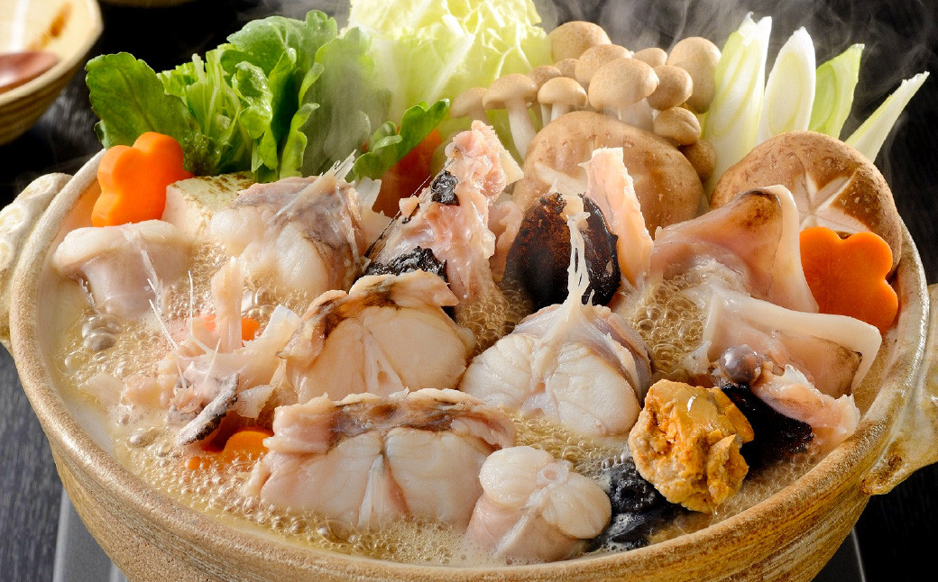 【シメは米粉麺】あんこう鍋 2~3人前 岡垣町