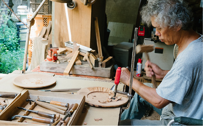 ハーブチョッパー 包丁 ナイフ 木 木製 おしゃれ 雑貨 調理器具