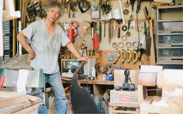 ハーブチョッパー 包丁 ナイフ 木 木製 おしゃれ 雑貨 調理器具