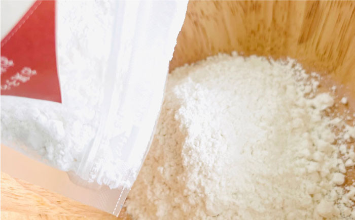 特別栽培された小麦を使用したオリジナルの中力粉。