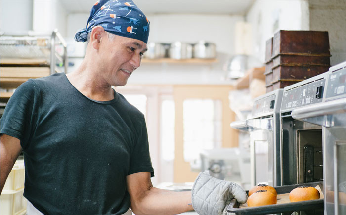 特別栽培された小麦を使用したオリジナルの中力粉。