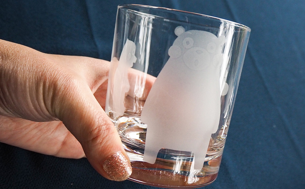 くまモン 新グラス (大) 2個組 コップ グラス ペア