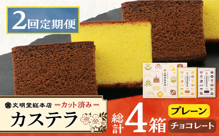 カステラ チョコ プレーン