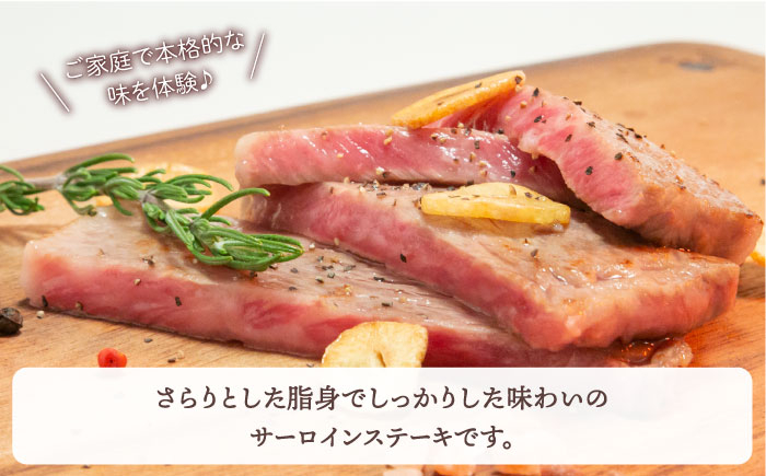 佐賀牛 サーロイン ステーキ 200g×3枚【田中畜産牛肉店】 [HBH009] / 牛肉 肉 精肉 黒毛和牛 ロース ステーキ
