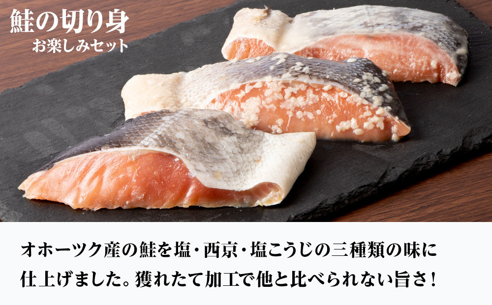 『お食事シリーズA』鮭(塩・西京・塩こうじ)・イクラ・鉄砲汁のセット!【24008】