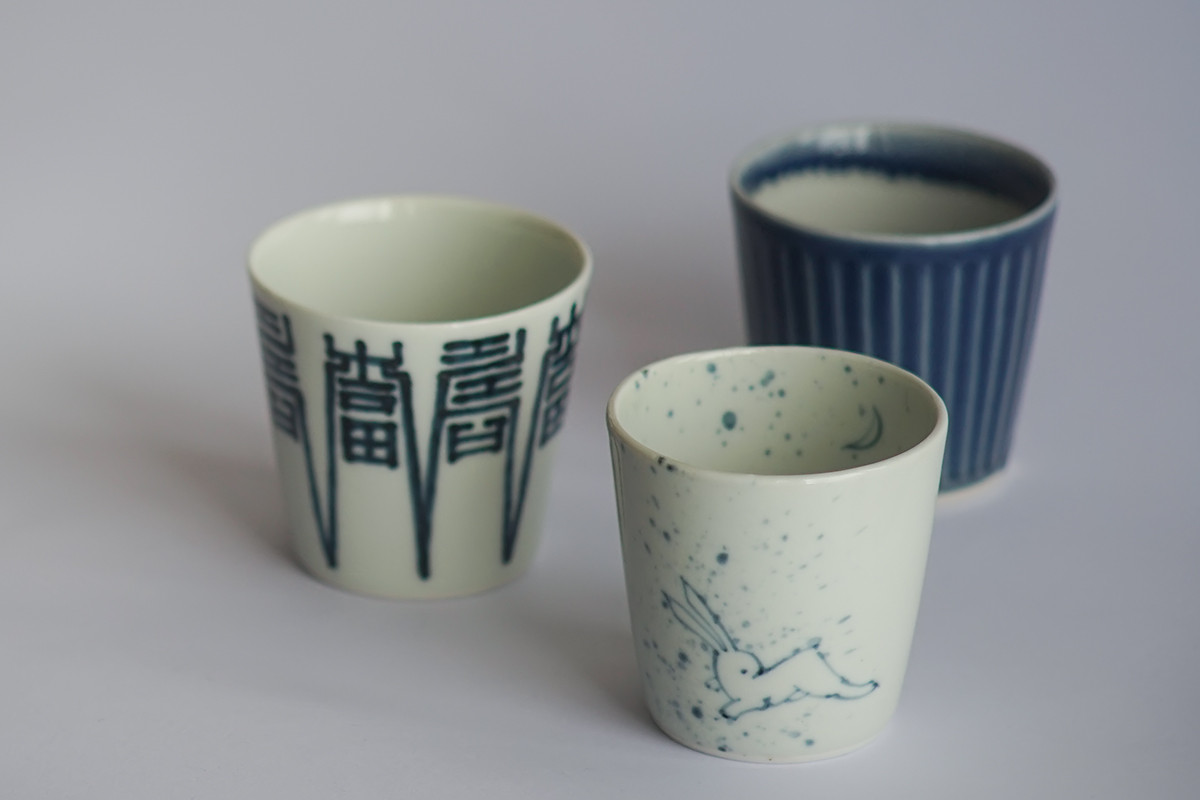 いろんな絵柄を使うことは楽しい。ご家族でそれぞれ絵柄を決めると器にも愛着がわいてきます。