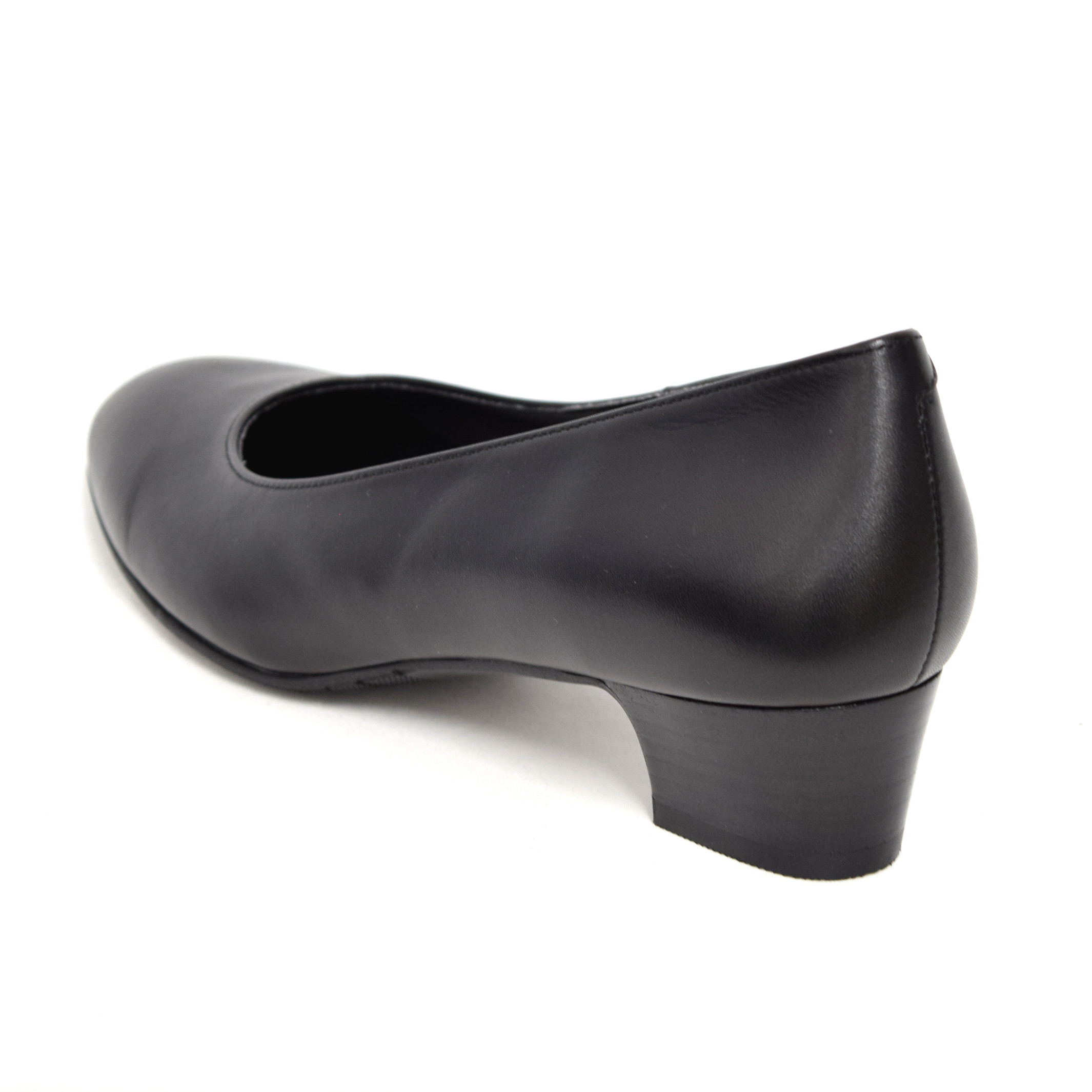 EIZO BLACK ブラックパンプス/ラウンド 3.5cm〈N1300〉【14008】