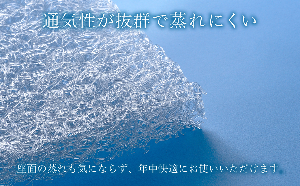 エアウィーヴ クッション ギフトBOX仕様 ネイビー 座布団